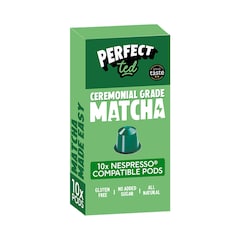 Perfect Ted Matcha Green Tea Powder Pods x10