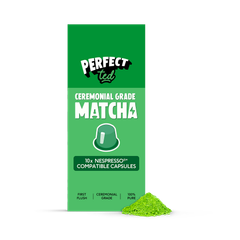 Image 1 for Perfect Ted Matcha Green Tea Powder Pods x10
