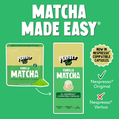 Image 4 for Perfect Ted Vanilla Matcha Green Tea Powder Pods x10
