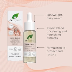 Image 3 for Dr. Organic Skin Calm Probiotic Protection Serum 30ml