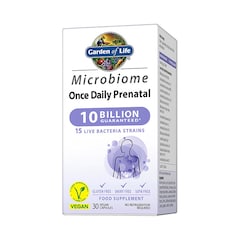 Garden of Life Microbiome Once Daily Prenatal 30 Capsules