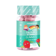 Kid's Calcium, Vitamin D & K2 30 Strawberry Flavour Gummies