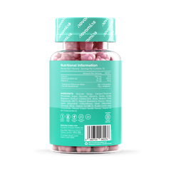 Image 3 for Kids Calcium, Vitamin D & K2 Strawberry Milkshake Flavour 30 Gummies