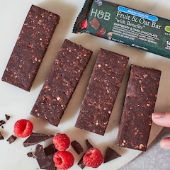 Brain Health Raspberry & Dark Chocolate Fruit & Oat Bar 40g