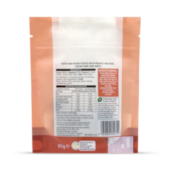 Peanut and Cacao Bites 80g