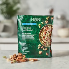 Brain Health Trail Mix "With Benefits" Miso & Ginger 210g