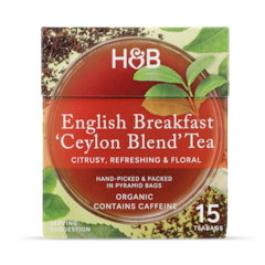 English Breakfast Tea 15 Tea Bags