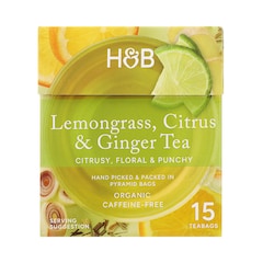 Lemongrass, Citrus & Ginger Tea 30g