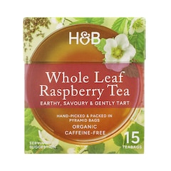 Whole-Leaf Raspberry Tea 15 Tea Bags