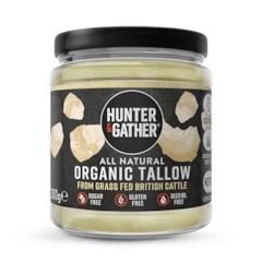 Organic Tallow (From Grass Fed British Cattle) 300g