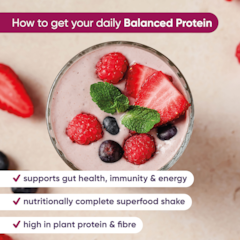 Balanced Protein Superfood Shake Mixed Berry 550g