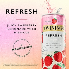 Refresh Raspberry & Lemon Sparkling Drink 250ml