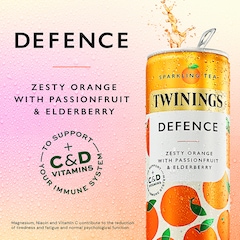 Defence Orange & Passionfruit Sparkling Drink 250ml