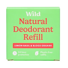 WILD Lemon, Basil & Blood Orange Deodorant Refill 40g