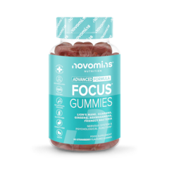 Focus Strawberry Flavoured 60 Gummies