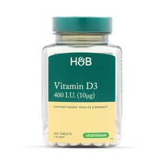 Image 1 for Vitamin D 400 I.U. 10ug 120 Tablets