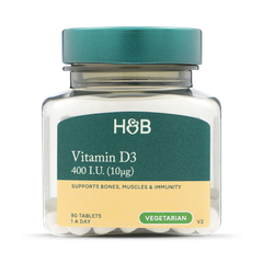 Image 1 for Vitamin D 400 I.U. 10ug 90 Tablets