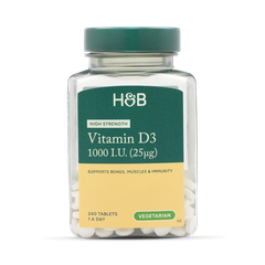 Image 1 for Vitamin D 1000 I.U 25ug 240 Tablets