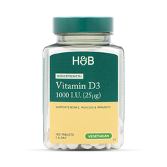 Image 1 for Vitamin D 1000 I.U 25ug 120 Tablets