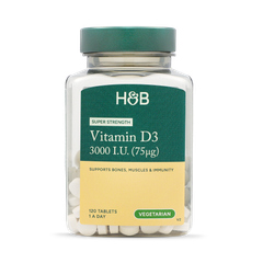 Image 1 for Vitamin D 3000 I.U. 75ug 120 Tablets