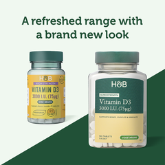 Image 3 for Vitamin D 3000 I.U. 75ug 120 Tablets
