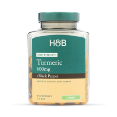 Image 2 for High Strength Turmeric 600mg with Black Pepper 90 Capsules