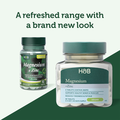 Image 3 for Magnesium & Zinc 90 Tablets