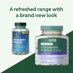 Image 2 for High Strength Glucosamine Sulphate & Chondroitin 120 Tablets