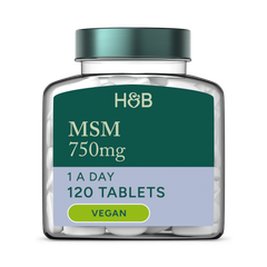 Image 1 for MSM 750mg 120 Tablets