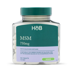 Image 2 for MSM 750mg 120 Tablets