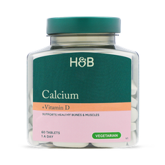 Image 1 for Calcium + Vitamin D 600mg 60 Tablets