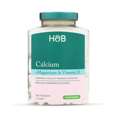 Image 1 for Calcium + Magnesium & Vitamin D 180 Tablets