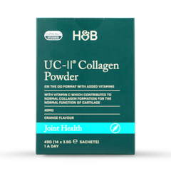 UC-II Collagen Orange Flavour Powder 14 Sachets