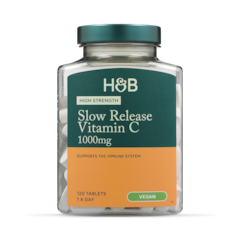 Image 1 for Vitamin C High Strength Slow Release 1000mg 120 Tablets