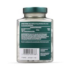 Image 2 for Vitamin C High Strength Slow Release 1000mg 120 Tablets