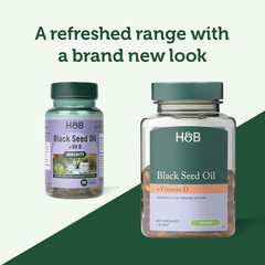 Image 3 for Black Seed Oil +Vit D 60 Capsules