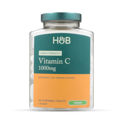 Image 2 for High Strength Chewable Vitamin C 1000mg 120 Tablets