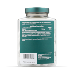 Image 3 for High Strength Chewable Vitamin C 1000mg 120 Tablets