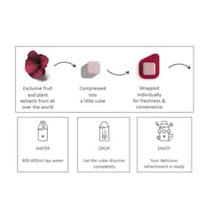 Flair Raspberry Microdrink 12x Hydration Cubes