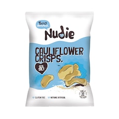 Nudie Sea Salt Cauliflower Crisps 20g