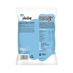 Nudie Sea Salt Cauliflower Crisps 20g