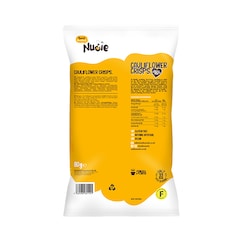 Nudie Cheese & Caramelised Onion Cauliflower Crisps 80g