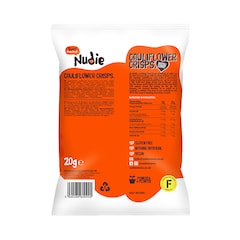 Nudie Katsu Curry Cauliflower Crisps 20g