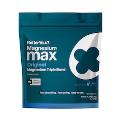 Magnesium Max Original Magnesium Triple Blend Powder Drink Mix 120g