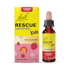 Image 1 for Rescue Remedy Kids Flower Essences Strawberry Dropper 10ml