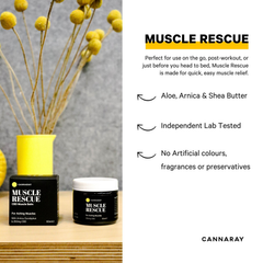 Image 4 for Muscle Rescue CBD Muscle Balm 60ml
