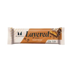 Layered Protein Bar Peanut Pretzel 60g