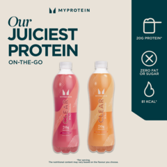 Clear Whey Drink Orange & Mango 6 x 500ml