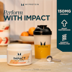 Impact Pre-Workout Orange, Mango & Passionfruit 150g