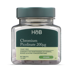 Image 1 for Chromium Picolinate 200ug 100 Tablets